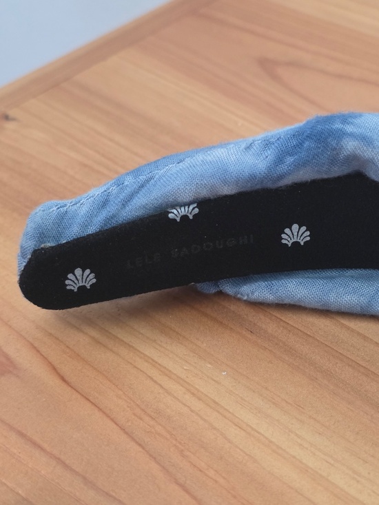 Lele Sadoughi Blue Tie Dye Headband main image 8